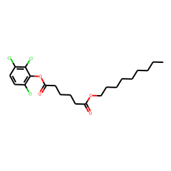 Adipic acid, nonyl 2,3,6-trichlorophenyl ester
