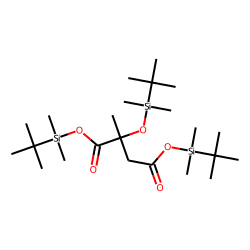 D-(-)-Citramalic acid, tert-butyldimethylsilyl ether, bis(tert-butyldimethylsilyl) ester