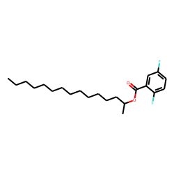 2,5-Difluorobenzoic acid, 2-pentadecyl ester