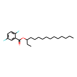 2,5-Difluorobenzoic acid, 3-pentadecyl ester