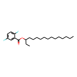 2,5-Difluorobenzoic acid, 3-hexadecyl ester