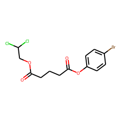 Glutaric acid, 2,2-dichloroethyl 4-bromophenyl ester