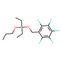 Silane, diethyl(pentafluorobenzyloxy)propoxy-