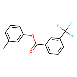 3-Trifluoromethylbenzoic acid, 3-methylphenyl ester
