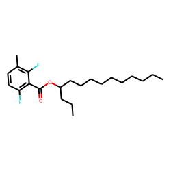 2,6-Difluoro-3-methylbenzoic acid, 4-tetradecyl ester