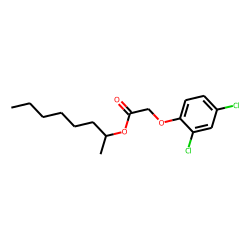 Acetic acid, (2,4-dichlorophenoxy)-,2-octyl ester