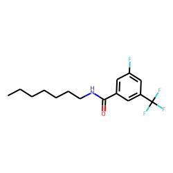 Benzamide, 3-fluoro-5-trifluoromethyl-N-heptyl-