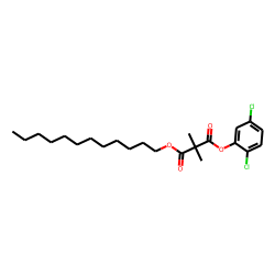 Dimethylmalonic acid, 2,5-dichlorophenyl dodecyl ester