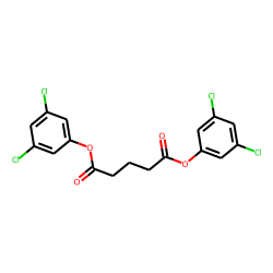 Glutaric acid, di(3,5-dichlorophenyl) ester