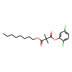 Dimethylmalonic acid, 2,5-dichlorophenyl octyl ester