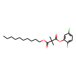 Dimethylmalonic acid, decyl 2,5-dichlorophenyl ester