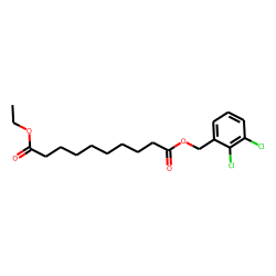 Sebacic acid, 2,3-dichlorobenzyl ethyl ester