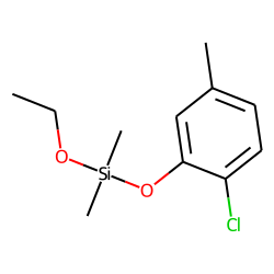 Silane, dimethyl(2-chloro-5-methylphenoxy)ethoxy-