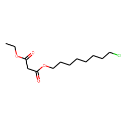 Malonic acid, 8-chlorooctyl ethyl ester
