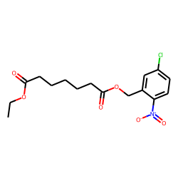Pimelic acid, 5-chloro-2-nitrobenzyl ethyl ester