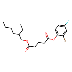 Glutaric acid, 2-ethylhexyl 2-bromo-4-fluorophenyl ester