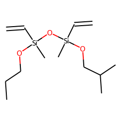 Silane, methylvinyl(isobutoxy)(methylvinylpropoxysilyloxy)-
