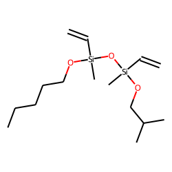 Silane, methylvinyl(isobutoxy)(methylvinylpentyloxysilyloxy)-