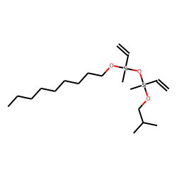 Silane, methylvinyl(isobutoxy)(methylvinylnonyloxysilyloxy)-
