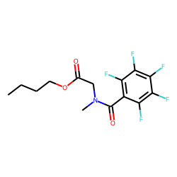 Sarcosine, n-pentafluorobenzoyl-, butyl ester
