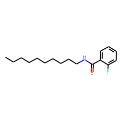 Benzamide, 2-fluoro-N-decyl-