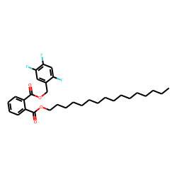 Phthalic acid, hexadecyl 2,4,5-trifluorobenzyl ester