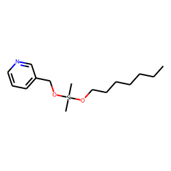 1-Heptanol, picolinyloxydimethylsilyl ether