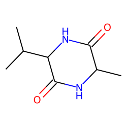 2,5-Piperazinedione, 3-methyl-6-(1-methylethyl)-