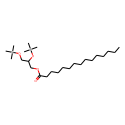 Pentadecanoic acid, glycerine-(1)-monoester, bis-O-trimethylsilyl-