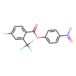 4-Fluoro-2-trifluoromethylbenzoic acid, 4-nitrophenyl ester