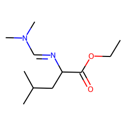 L-Leucine, N-dimethylaminomethylene-, ethyl ester