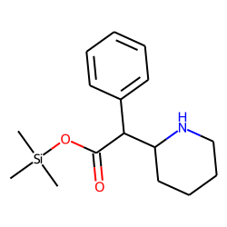 Ritalinic acid, trimethylsilyl ester