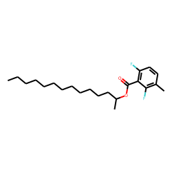 2,6-Difluoro-3-methylbenzoic acid, 2-tetradecyl ester