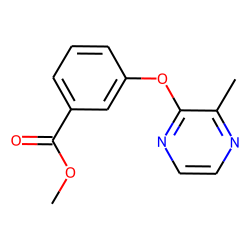 2-(M-carbomethoxy phenoxy)-3-methyl pyrazine