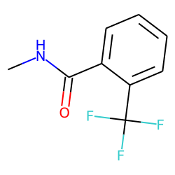 Benzamide, 2-(trifluoromethyl)-N-methyl-