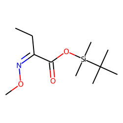 2-Ketobutyric acid, MO TBDMS # 2