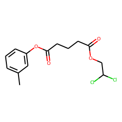 Glutaric acid, 2,2-dichloroethyl 3-methylphenyl ester