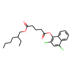 Glutaric acid, 2-ethylhexyl 2,4-dichloro-1-naphthyl ester