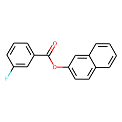 3-Fluorobenzoic acid, 2-naphthyl ester
