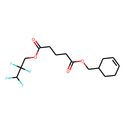 Glutaric acid, (cyclohex-3-enyl)methyl 2,2,3,3-tetrafluoropropyl ester