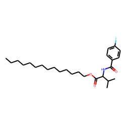 L-Valine, N-(4-fluorobenzoyl)-, tetradecyl ester