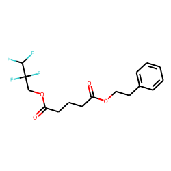 Glutaric acid, 2,2,3,3-tetrafluoropropyl phenethyl ester