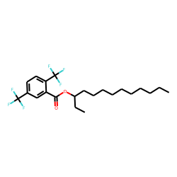 2,5-Di(trifluoromethyl)benzoic acid, 3-tridecyl ester