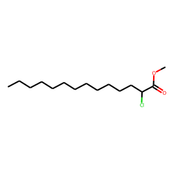 tetradecanoic acid, 2-chloro-, methyl ester