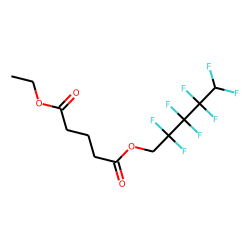 Glutaric acid, ethyl 2,2,3,3,4,4,5,5-octafluoropentyl ester