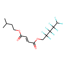 Fumaric acid, 3-methylbutyl 2,2,3,3,4,4,5,5-octafluoropentyl ester