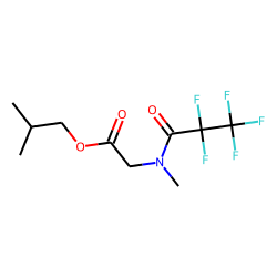 Sarcosine, n-pentafluoropropionyl-, isobutyl ester
