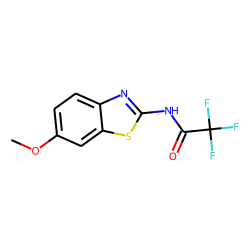 2,2,2-Trifluoro-N-(6-Methoxy-1,3-benzothiazol-2-yl)acetamide
