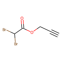 2-Propyn-1-ol, dibromoacetate