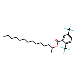 2,5-Di(trifluoromethyl)benzoic acid, 2-tetradecyl ester